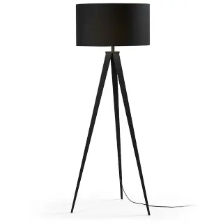 Торшер Uzagi черный