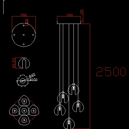 Люстра Bocci 14.5 Random
