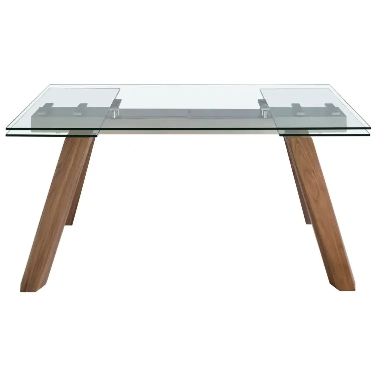 Раздвижной обеденный стол 1123/MC21034DT из закаленного стекла 160/200/240 х 90
