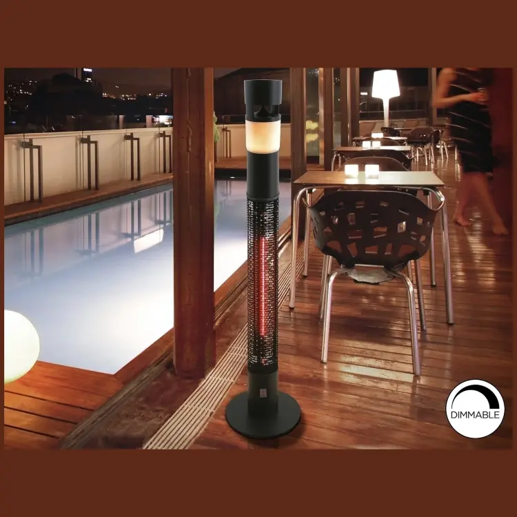 Уличный обогреватель с подсветкой и динамиком Heat Sound 1500W