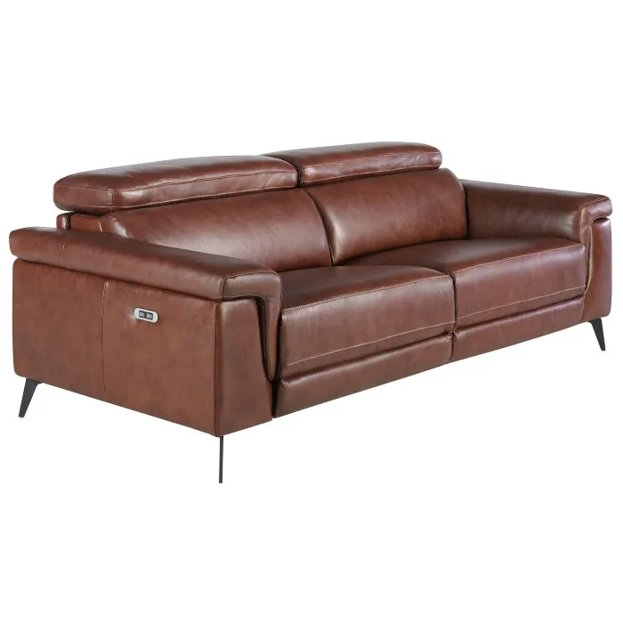 Диван 3-х местный 5319-3P-M1595 /6117 с реклайнером коричневый