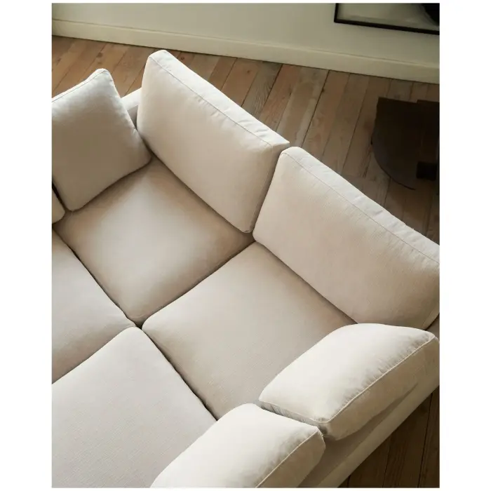 Gala 3-х местный диван с двойным шезлонгом бежевого цвета 210 см