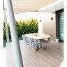 Овальный стол Triovo 140 x 100 см, 2 базы высотой 77