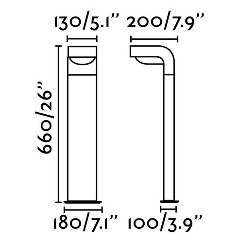 Уличный светильник Klamp