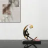 Статуэтка Man on round shelf Decoration-B