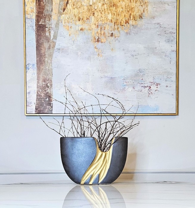 Ваза Ceramic notch ornaments