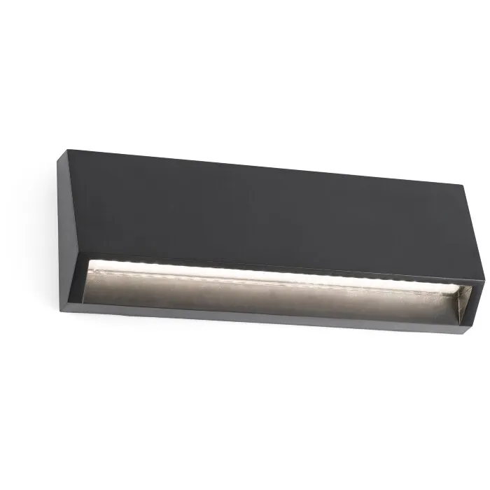 Уличное бра Must-3 темно-серое