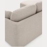 Трехместный диван-кровать Laira с левым шезлонгом из бежевого шенилла 246 см