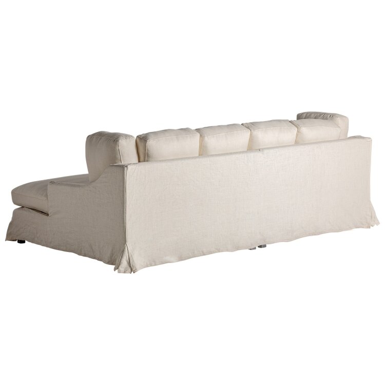 Диван Kemence 3-х местный кремового цвета