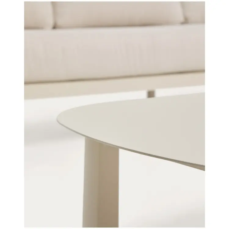 Комплект садовой мебели Aleria из бежевого алюминия и веревки