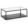 Журнальный столик Greenhill 110 x 60 см черный