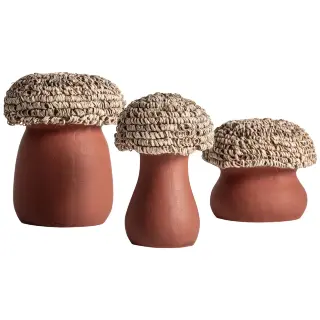 Набор из 3-х фигур грибов 36810