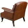 Кресло Chester 5163 из коньячно-коричневой кожи