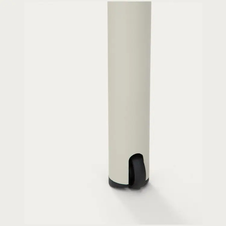 Шезлонг Lesina из серо-коричневого алюминия и текстиля цвета экрю