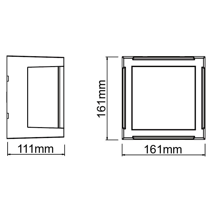 Настенный уличный светильник CREEK 8853