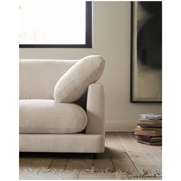 Gala 4-местный диван с левым шезлонгом бежевый 300 см