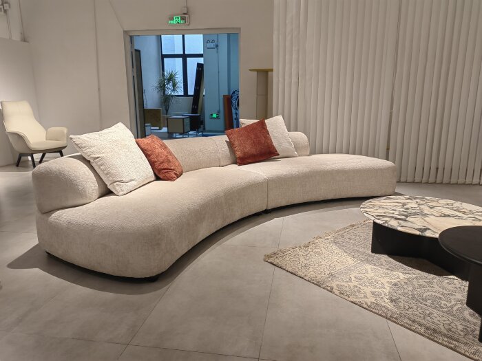 Диван полукруглый Hamilton