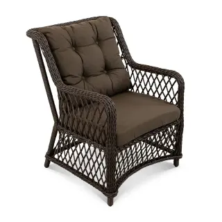 Кресло ТИТУЛО Шоколад металлик