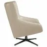 Поворотное кресло 5090/A1001-M5652 с кожаной обивкой