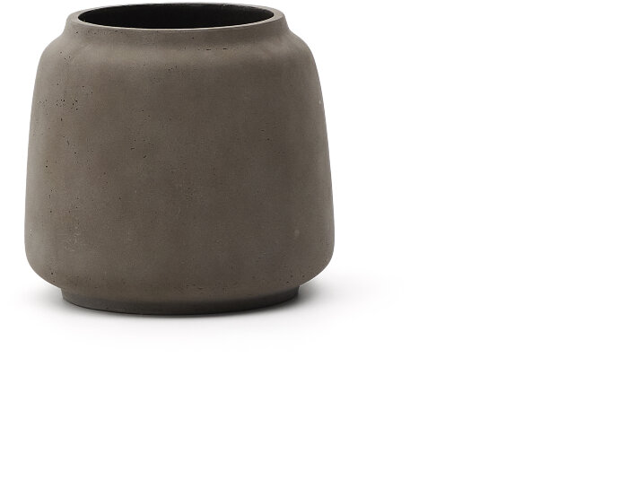 Кашпо Lira цемент терракотового цвета Lira Ø40 см