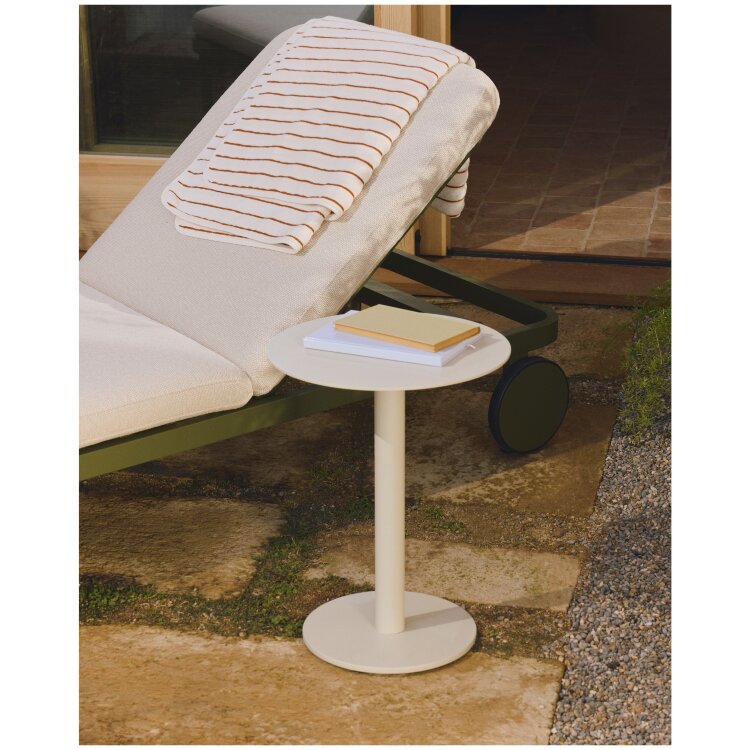 Шезлонг Kionia из зеленого алюминия