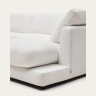 Gala 4-местный диван с правым шезлонгом белый 300 см