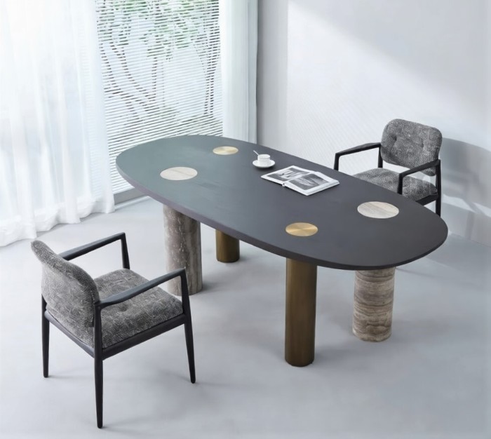 Стол Enne Oval Marble