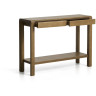 Консоль Arelida из дуба со светло-коричневой отделкой, 112 x 80 см