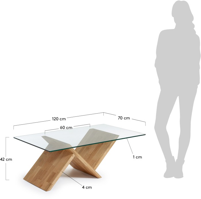 Кофейный столик Walea дуб