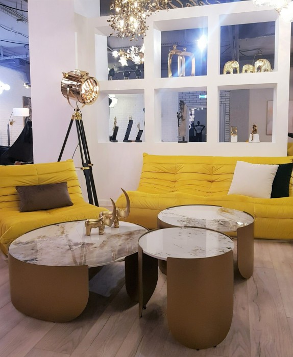 Стол журнальный Stone Antique M