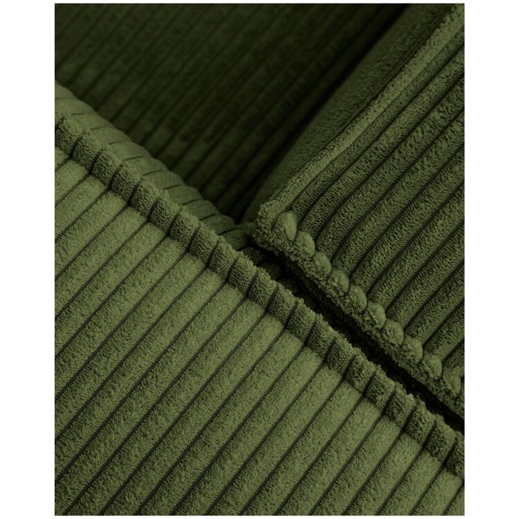 Диван Blok 3-х местный в плотном зеленом вельвете 240 см