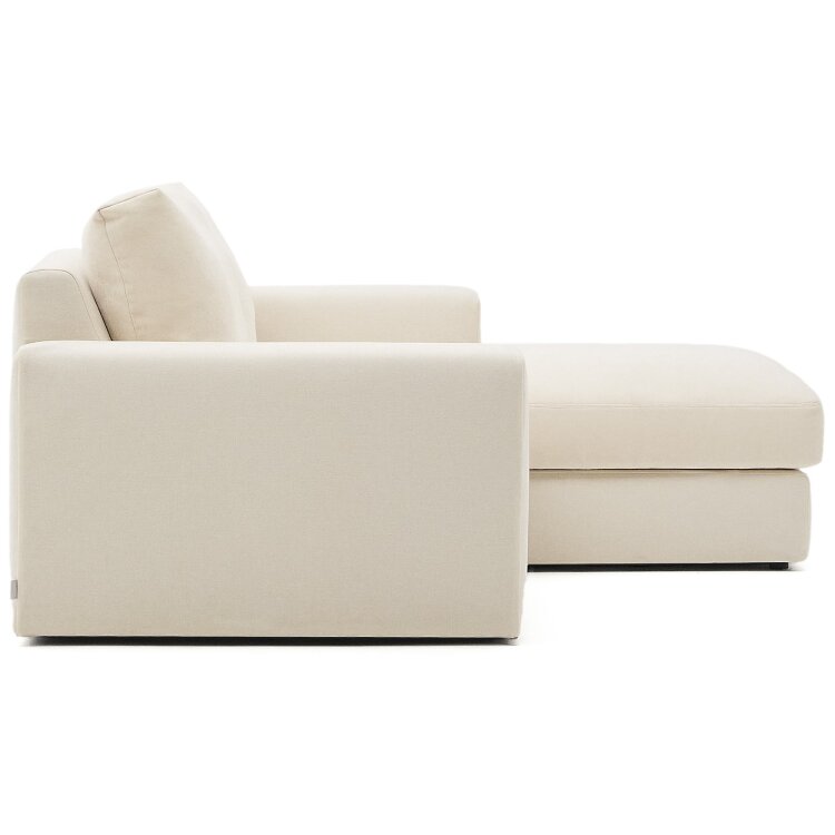 Alea 3-местный модульный диван с правым шезлонгом и съемным чехлом 220 см