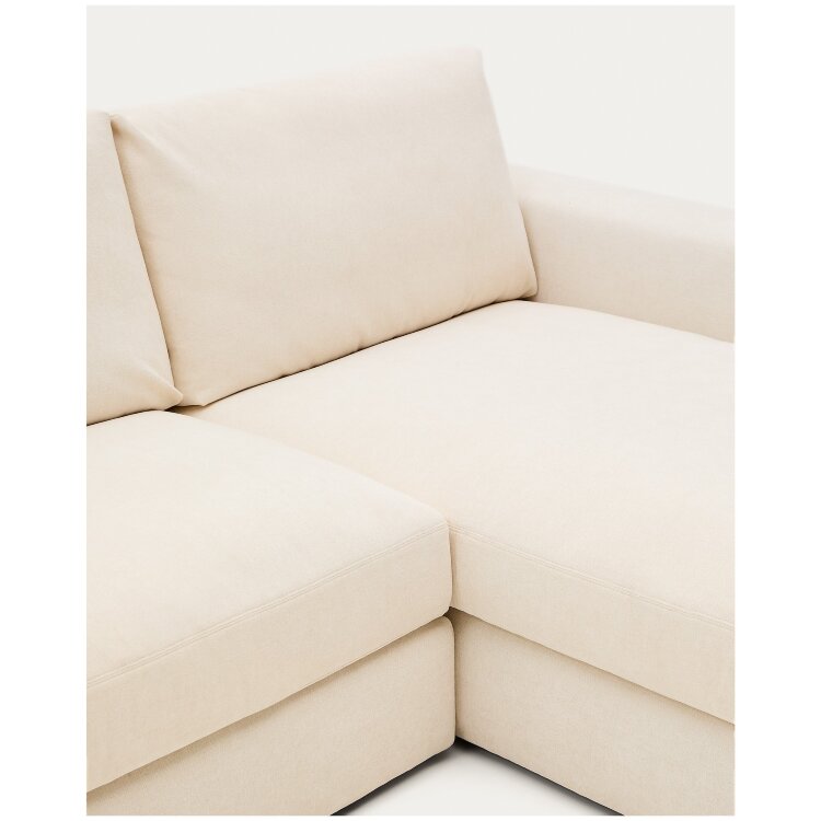 Alea 3-местный модульный диван с правым шезлонгом и съемным чехлом 220 см