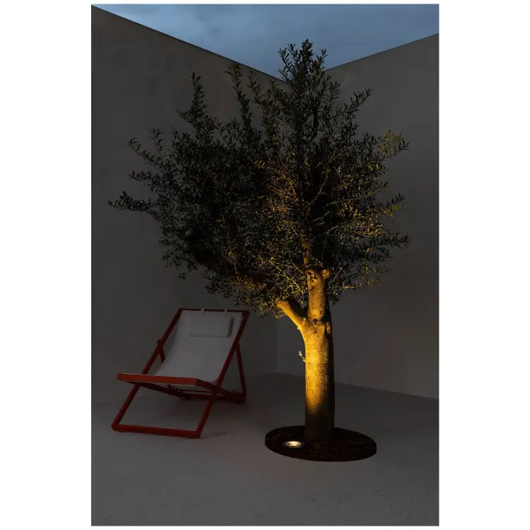 Встраиваемый уличный светильник Geiser 13 серый