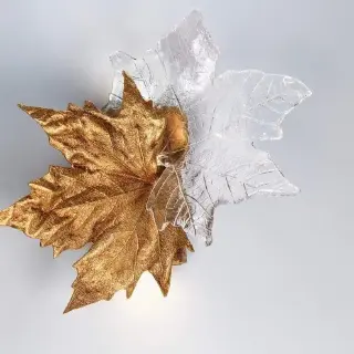 Бра Folio Leaves Couple Copper