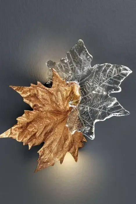 Бра Folio Leaves Couple Copper