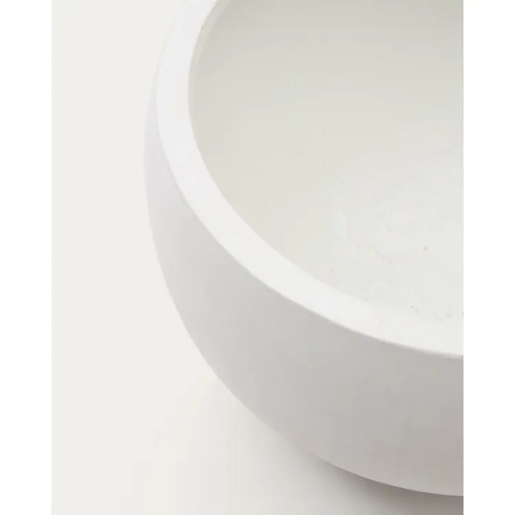 Grau Кашпо из белого цемента Ø 56 см