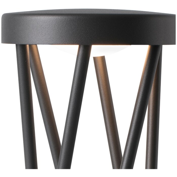 Уличное бра Twist темно-серое