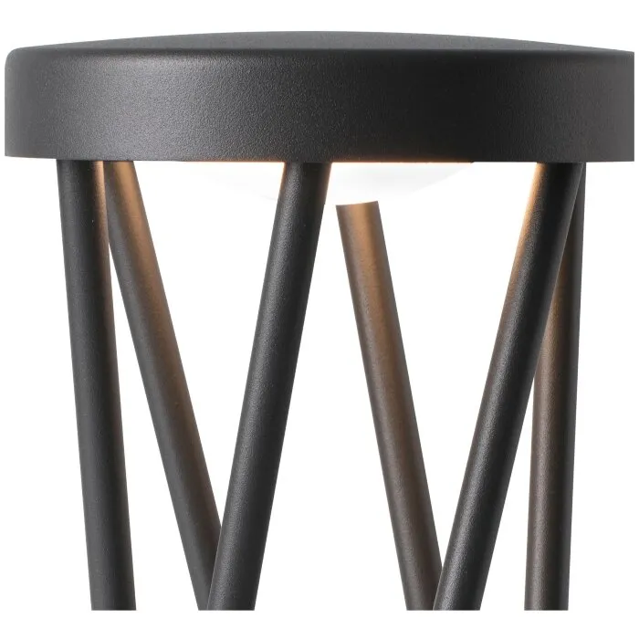 Уличное бра Twist темно-серое