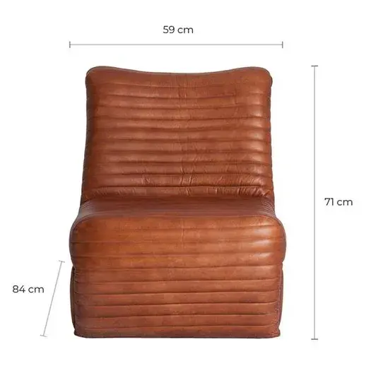 Кресло Almstock коричневое