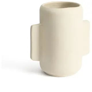 Ваза из папье-маше Mireni бежевая 38 см