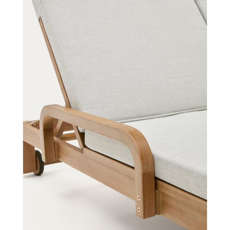 Двойной шезлонг Sonsaura из массива эвкалипта