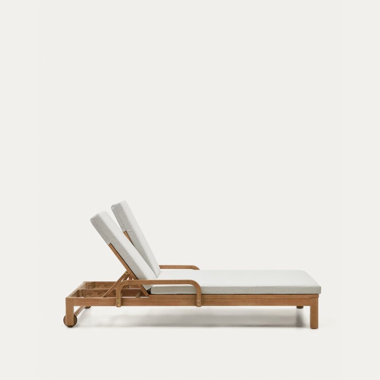 Двойной шезлонг Sonsaura из массива эвкалипта