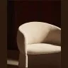 Стул Bosca из бежевой синели