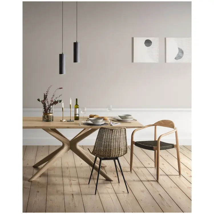 Стол Armande 200х100 дуб беленый