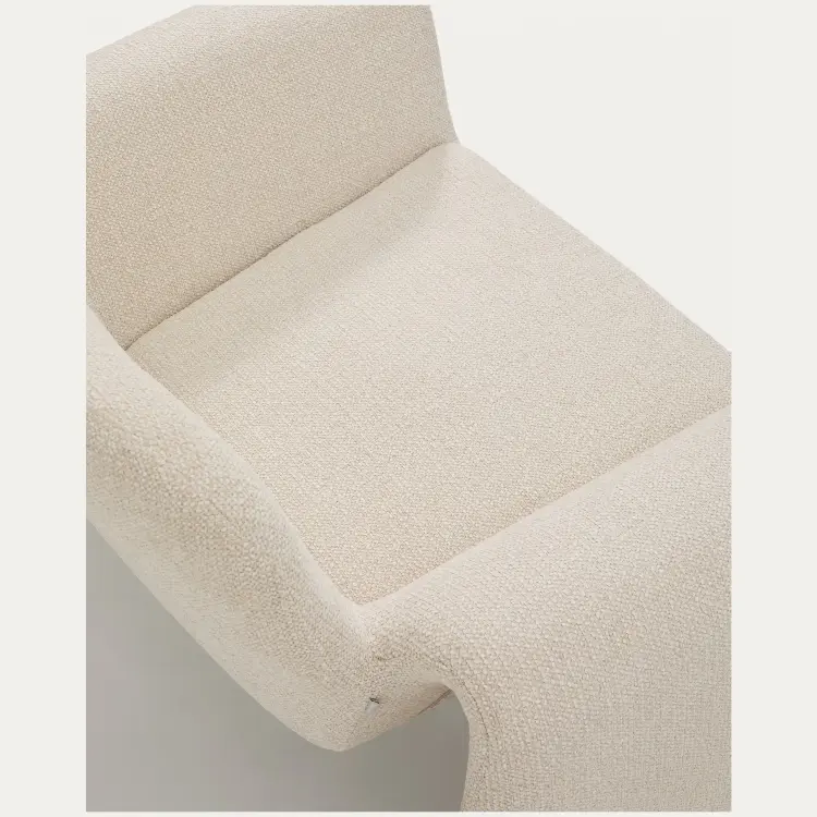 Кресло Melvia из бежевого шенилла