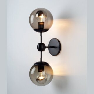 Бра Modo Sconce 2 Globes Black