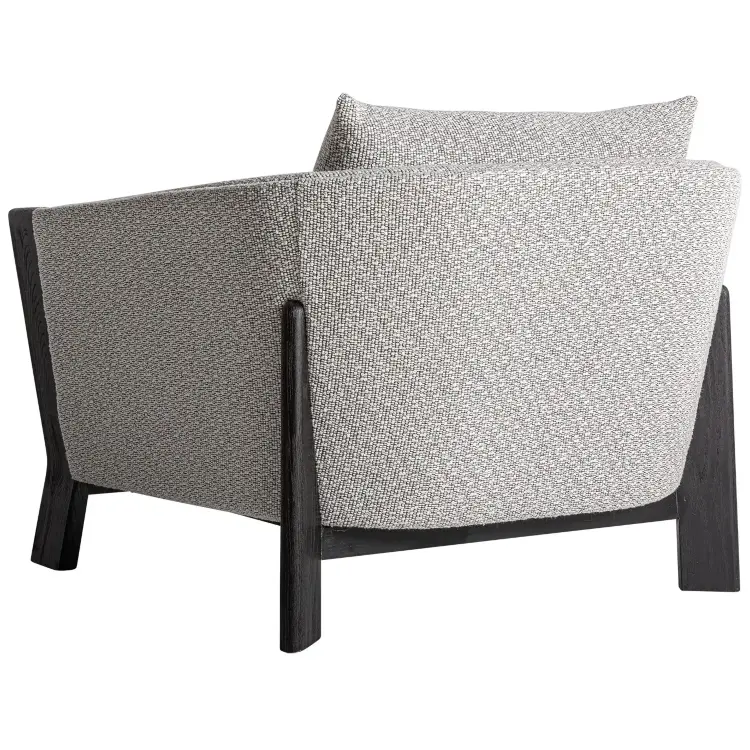 Кресло большое Nara серое