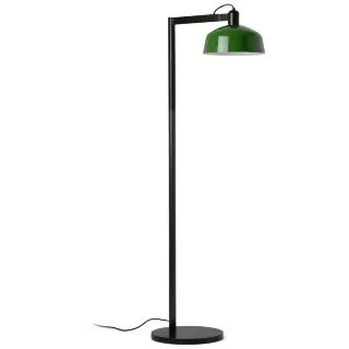 Торшер TATAWIN с абажуром зеленый металл 1xE27