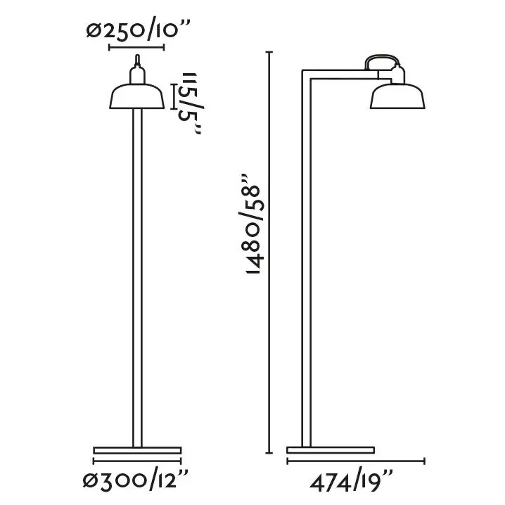 Торшер TATAWIN с абажуром зеленый металл 1xE27
